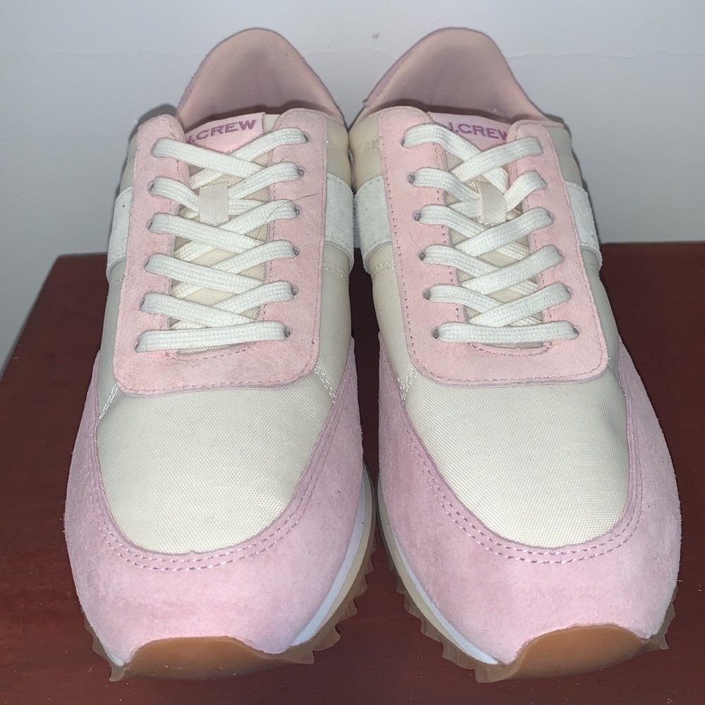 Jcrew suede sneakers